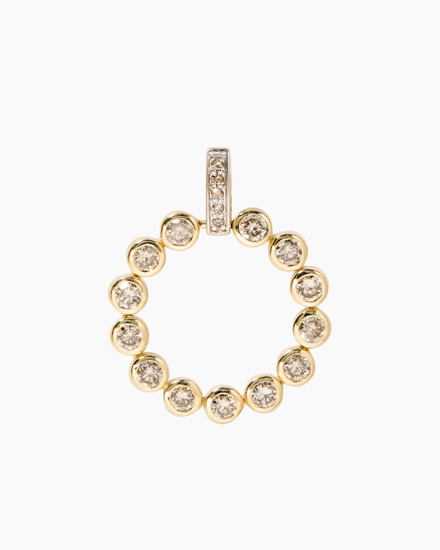 Brill./Dia.-Anhänger 1,00 ct