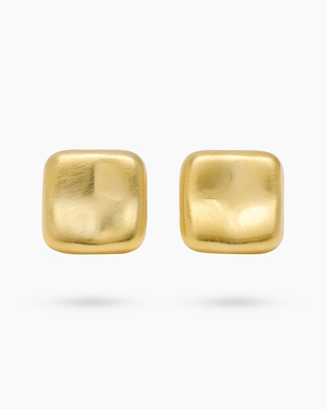 Ohrstecker mit gebürstetem Finish