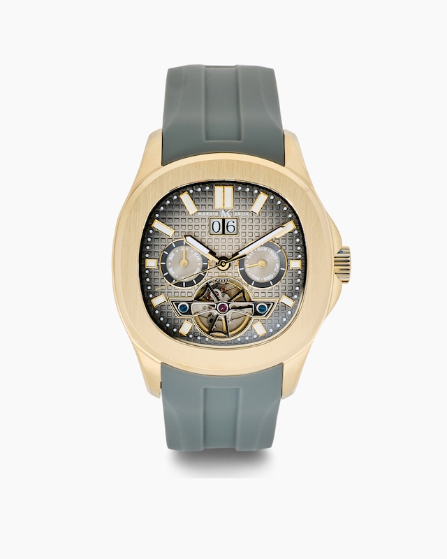 Mechanische Uhr mit Silikonband