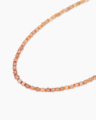 Produktabbildung 2 für Collier mit Feueropal & Rauchquarz
