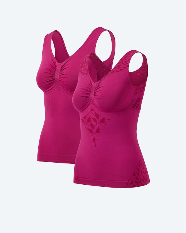 Leichttops uni/Blätterranken