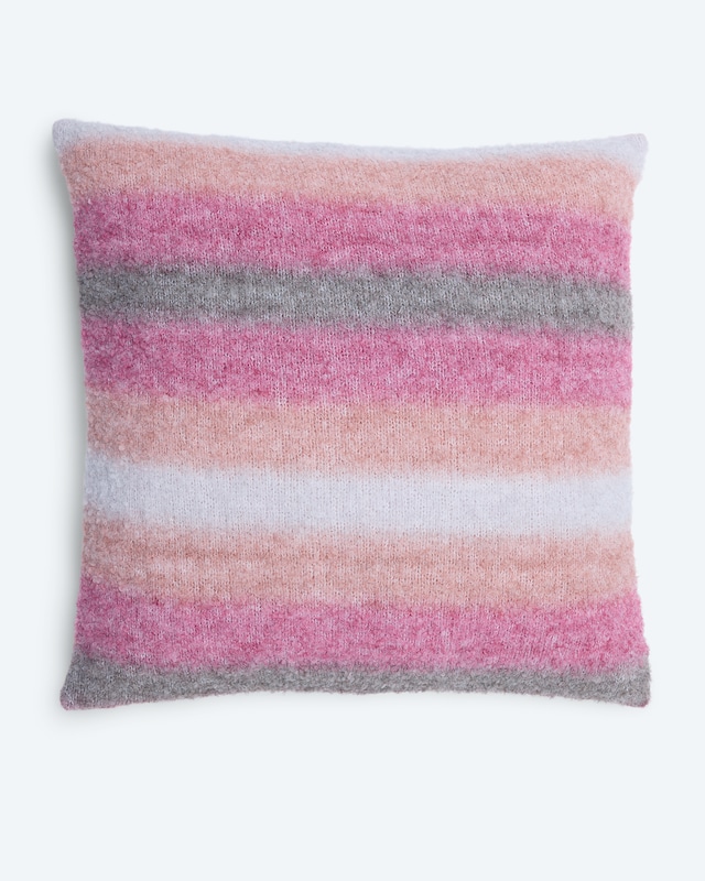 Deko-Kissen Wollblend "Chevron"