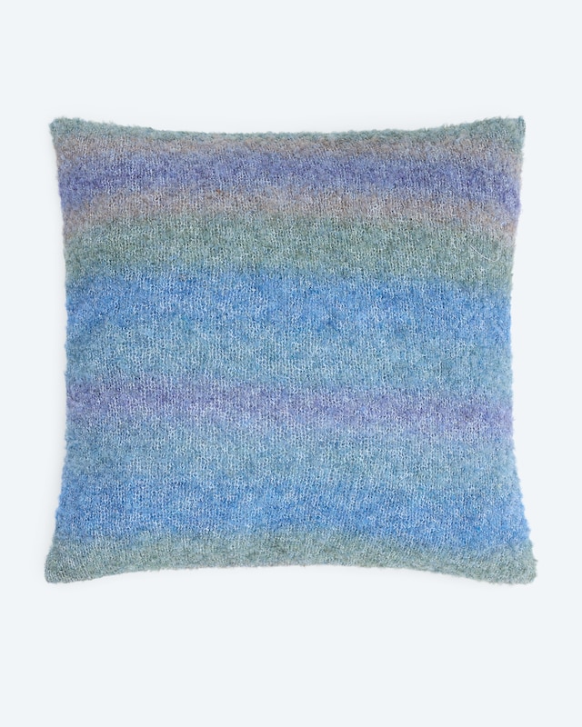Deko-Kissen Wollblend "Chevron"