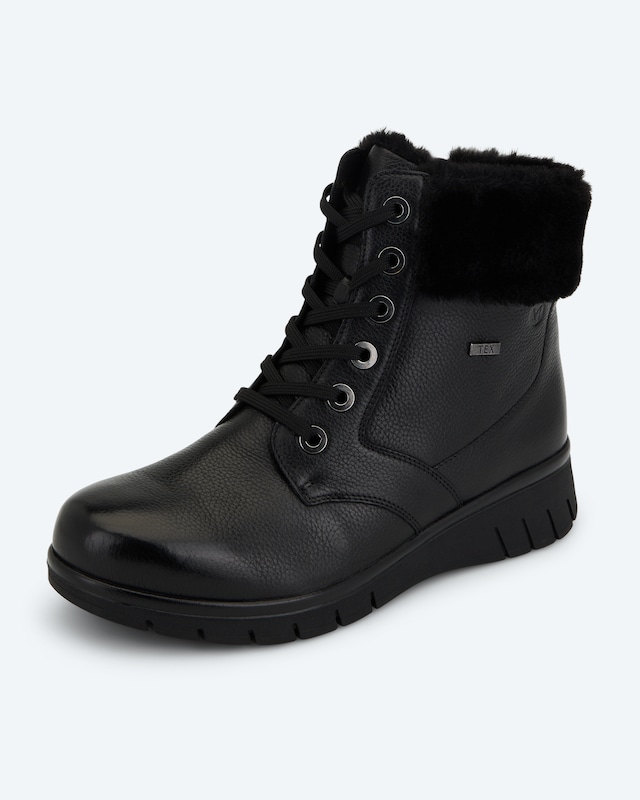 Boot in H-Weite mit Fellrand