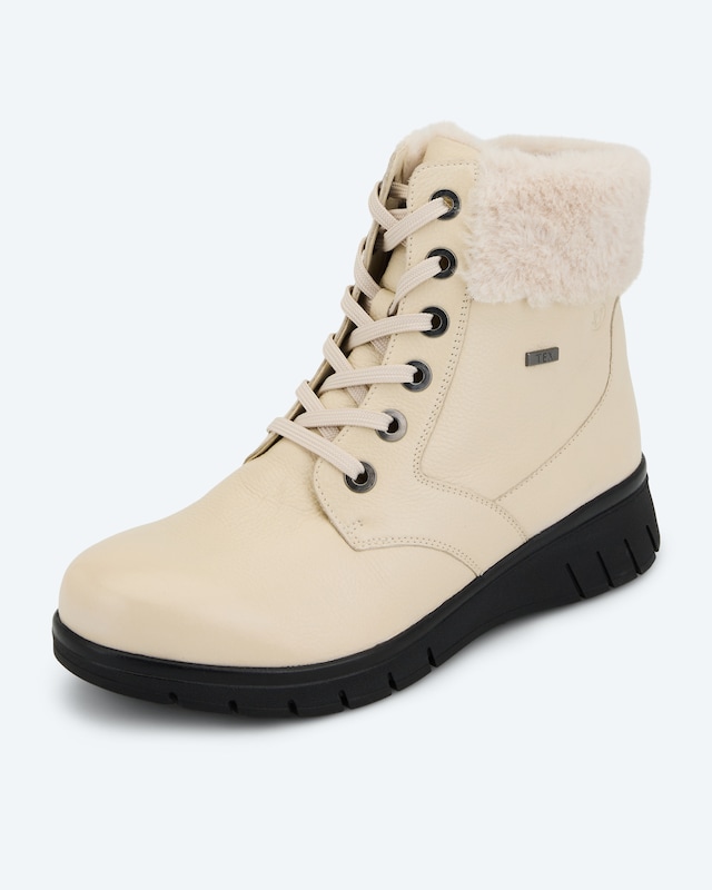 Boot in H-Weite mit Fellrand