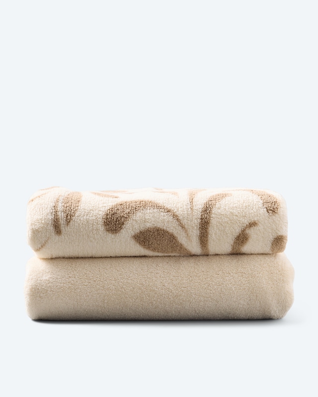 MegaFlausch Handtuchset "Elegance", 4tlg.