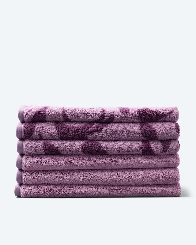 MegaFlausch Gäste-Handtuchset "Elegance", 6tlg.