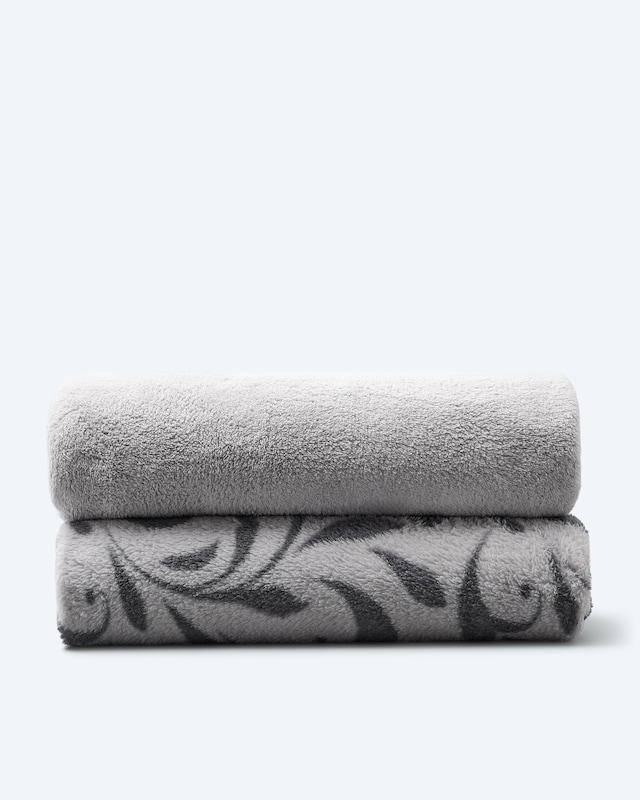 MegaFlausch Duschtuchset "Elegance", 2tlg.