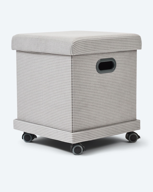 Sitz- und Aufbewahrungshocker "Kord"