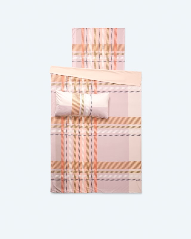 Wendebettwäsche "Karo", 3tlg.