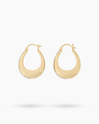 Produktabbildung 3 für Creolen mit Zirkon