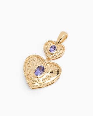 Produktabbildung 3 für Anhänger mit Tansanit AAA+