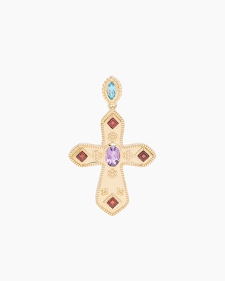 Produktabbildung 1 für Anhänger mit Multi-Edelstein