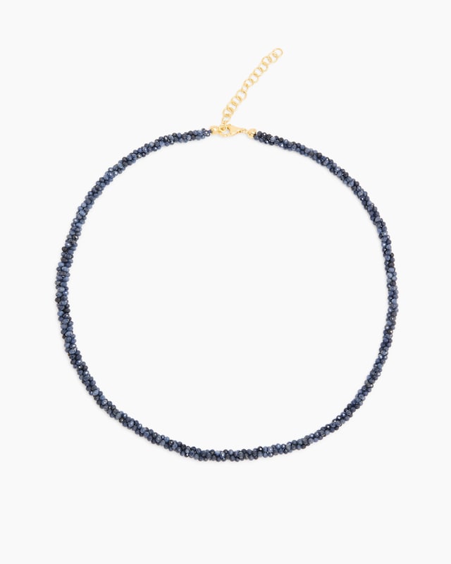 Collier mit Rubin oder Saphir