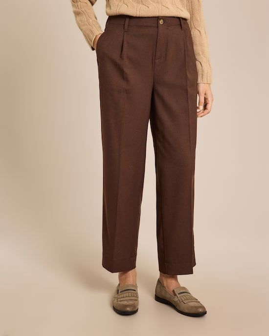 Produktabbildung für Stoffhose mit Riegel am Saum