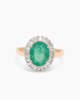 Produktabbildung 1 für Ring mit Sambia Smaragd