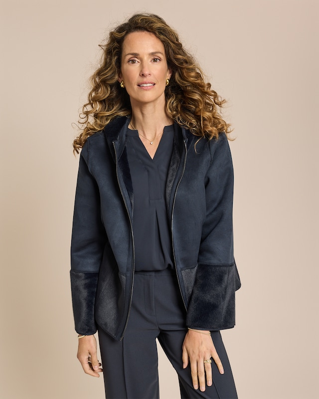 Felljacke zum Wenden