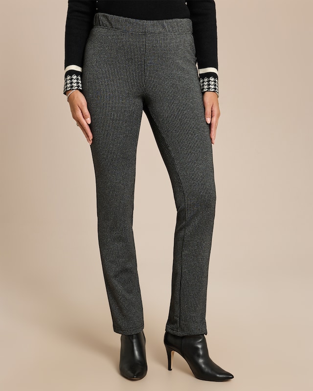 Schlupfhose mit Jacquard Muster