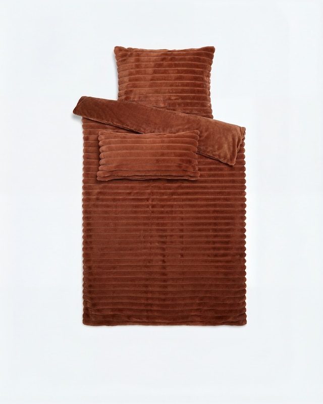 Wendebettwäsche in Kaninchenfell-Optik, 3tlg.