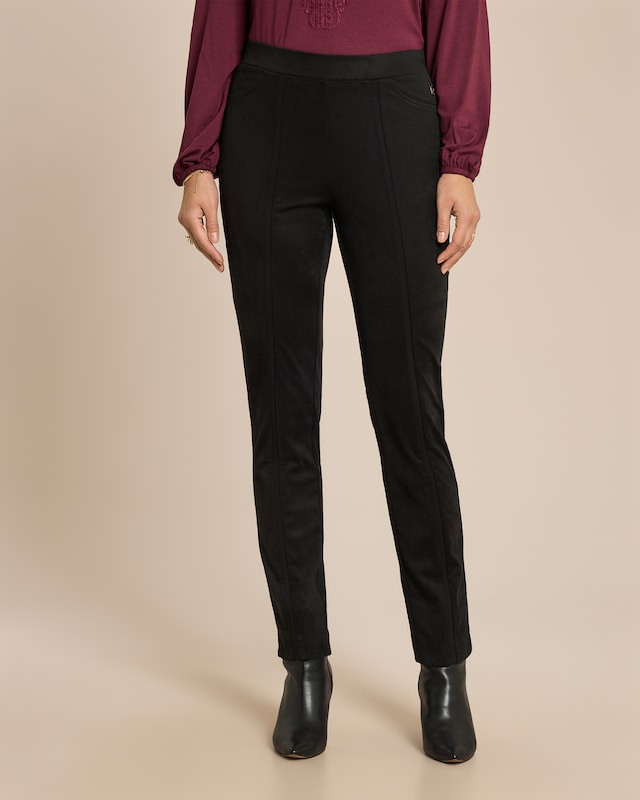 Velourslederimitathose