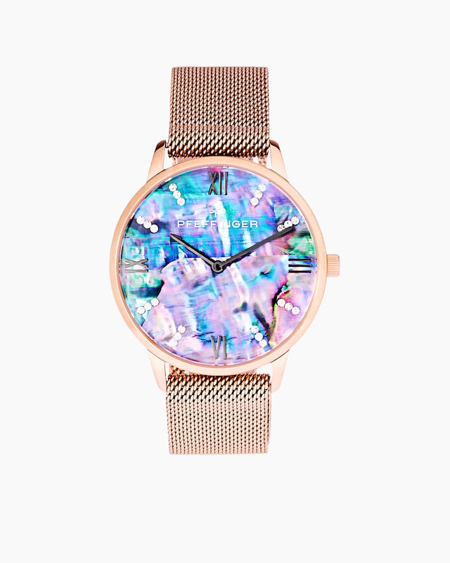 Milanaisebanduhr Edelstahl