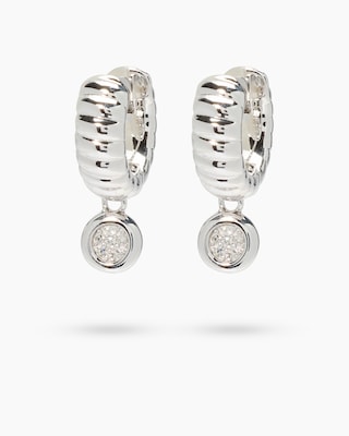 Produktabbildung 4 für Diamant-Creolen 0,06 ct