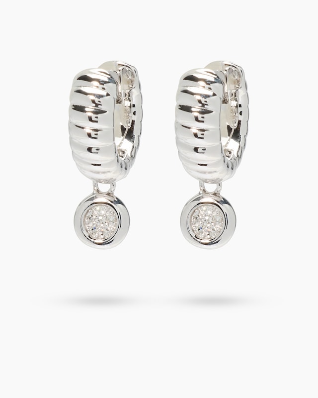 Diamant-Creolen 0,06 ct