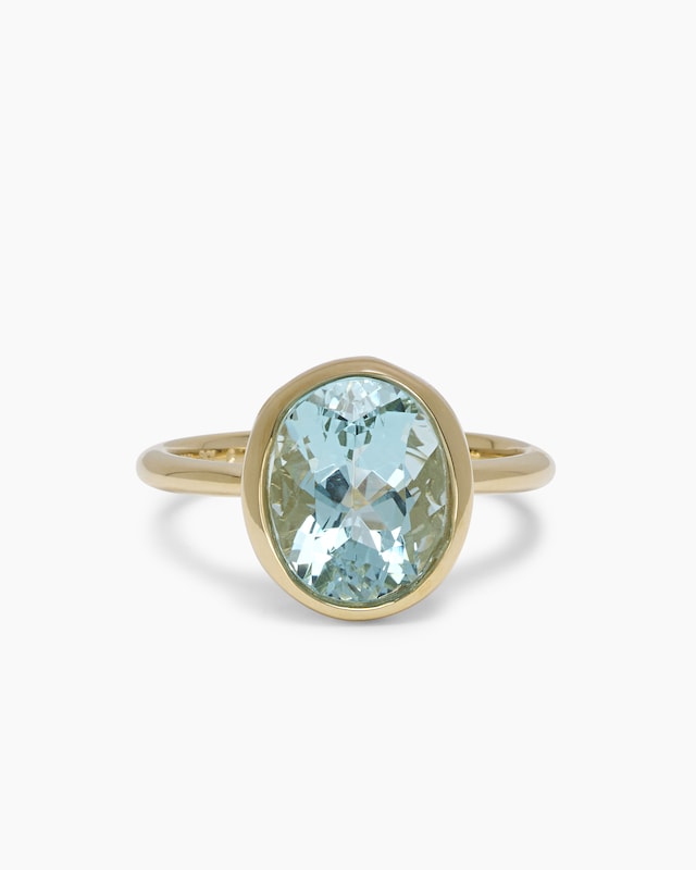 Ring mit Santa Maria Aqua