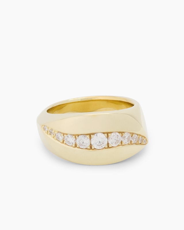 Brillantring 0,59 ct