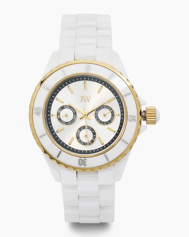 Damenuhr mit Keramik