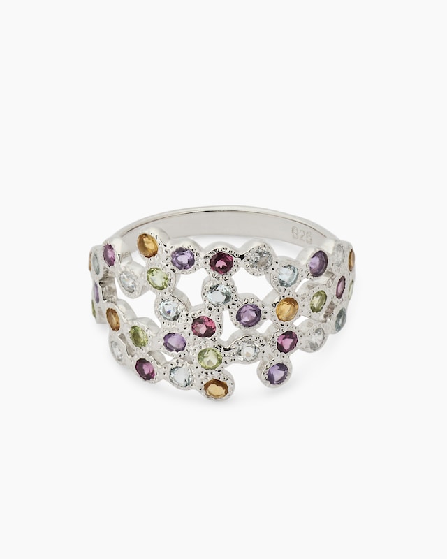 Ring mit Multi-Edelsteinen