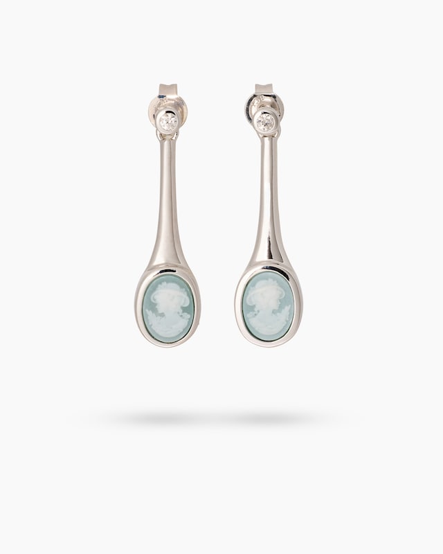 Ohrhänger mit Aventurin Kamee