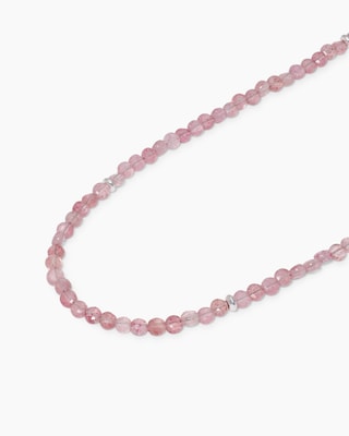 Produktabbildung 1 für Collier mit Strawberry Quarz und Hämatit