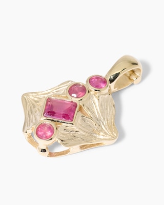 Produktabbildung 2 für Clipanhänger "Goldmaster" mit Rubin