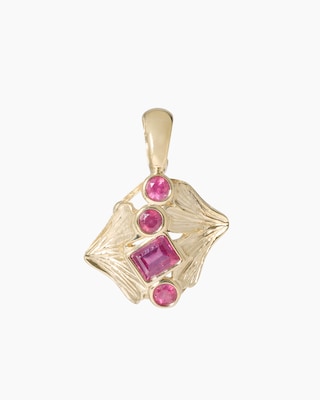 Produktabbildung 1 für Clipanhänger "Goldmaster" mit Rubin