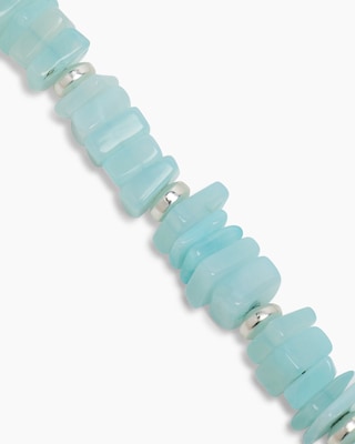 Produktabbildung 2 für Collier mit blauem Opal