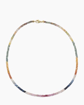 Produktabbildung 1 für Collier mit Saphir