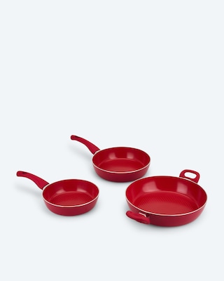 Produktabbildung 1 für Pfannenset Plus, 3tlg.