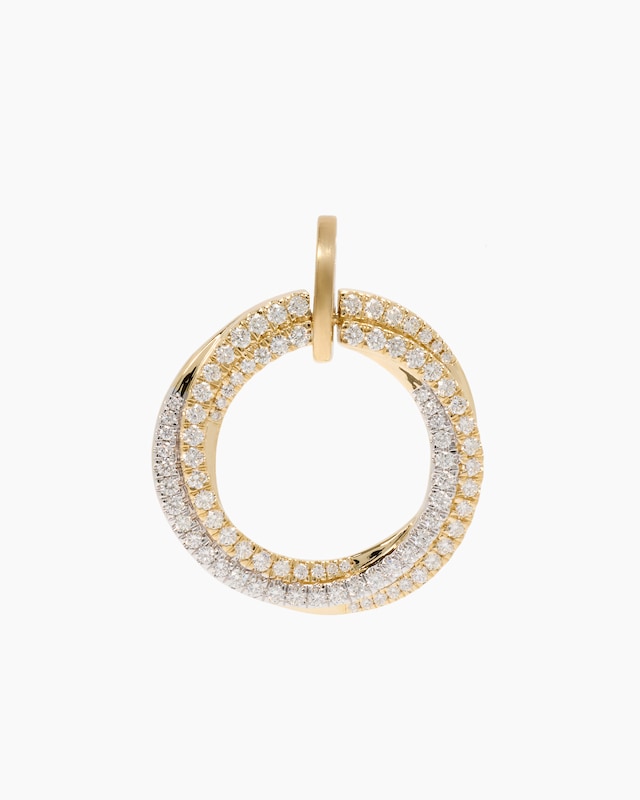 Brillant-Anhänger ca. 1,00 ct