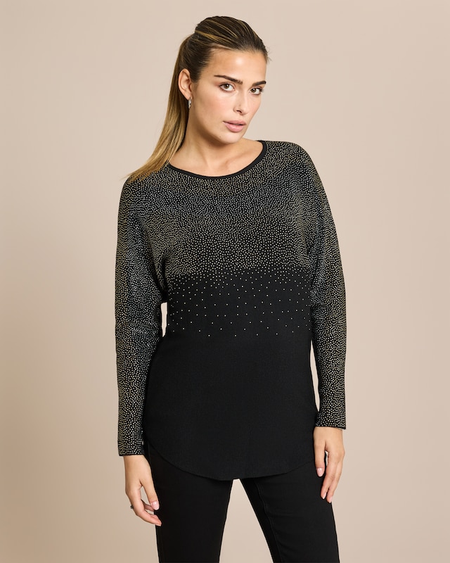 Pullover Fledermausarm Night Fever
