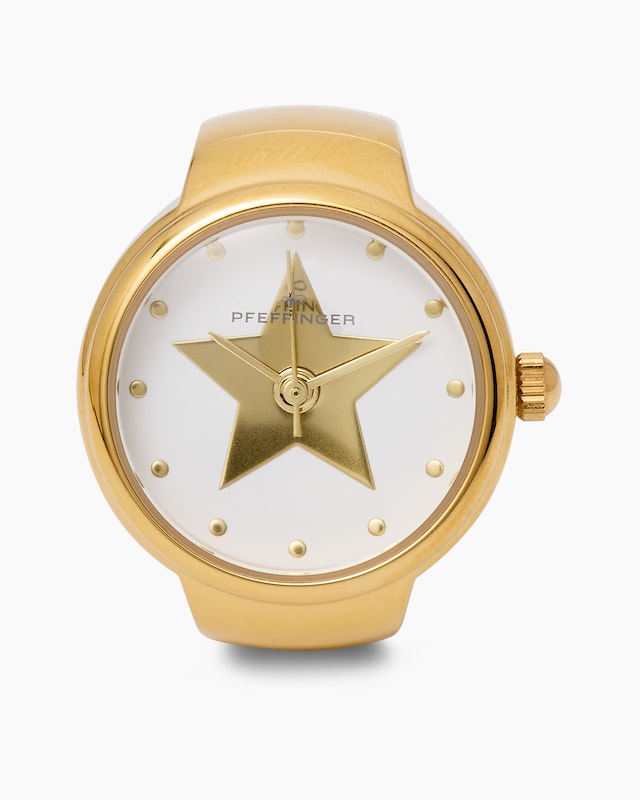 Flex-Ring-Uhr aus Edelstahl