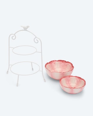 Produktabbildung 2 für Etagere im Blumen-Design