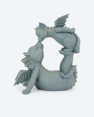 Produktabbildung 1 für Outdoor Drachenfigur "Mutter & Kind"