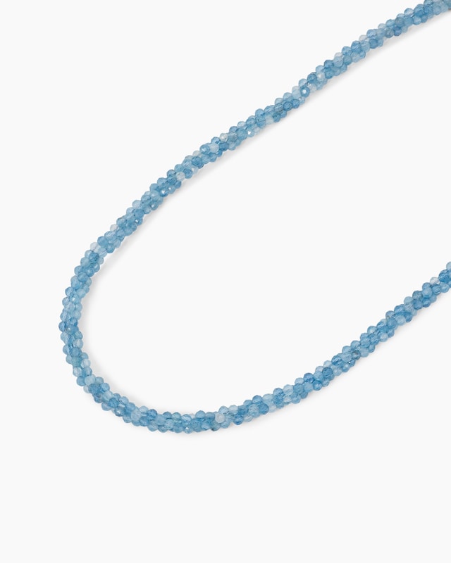 Collier mit Aquamarin