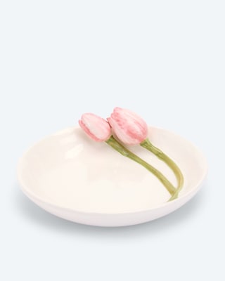 Produktabbildung 3 für 4 Eierbecher & 1 Teller "Tulpe"