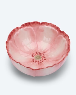 Produktabbildung 3 für Teller + Schale im Blumen-Design, 2er-Set