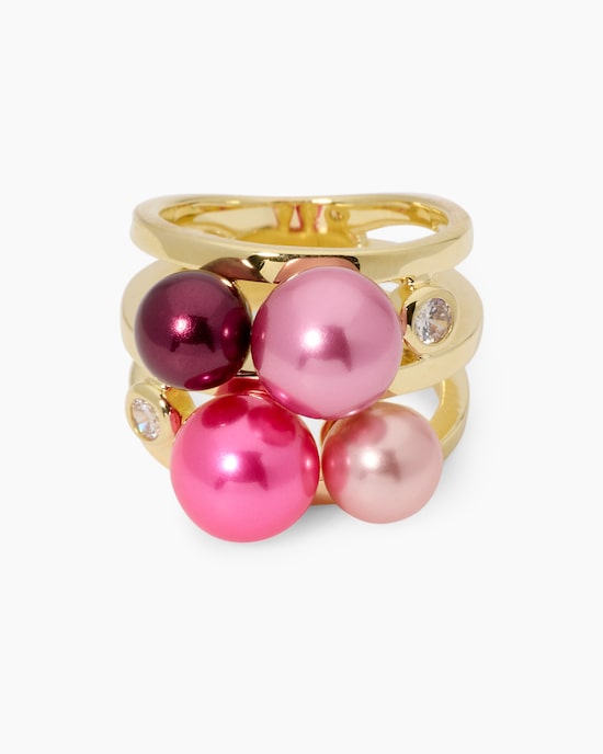 Produktabbildung für Ring mit Muschelkernperlen