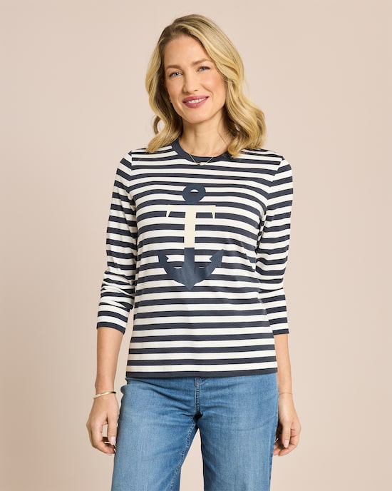 Produktabbildung für Heavy Shirt mit Ankerlogo