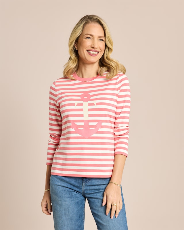 Heavy Shirt mit Ankerlogo