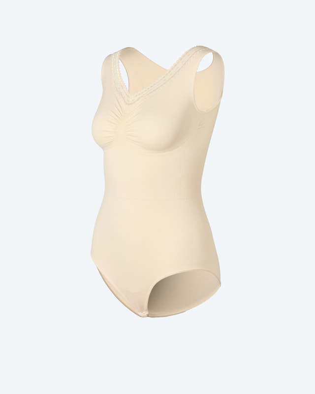 Midi Control Body Spitzendekolleté